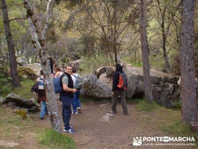 Cascadas del Purgatorio - Excursiones desde Madrid; bosque de irati rutas; excursiones de fin de sem